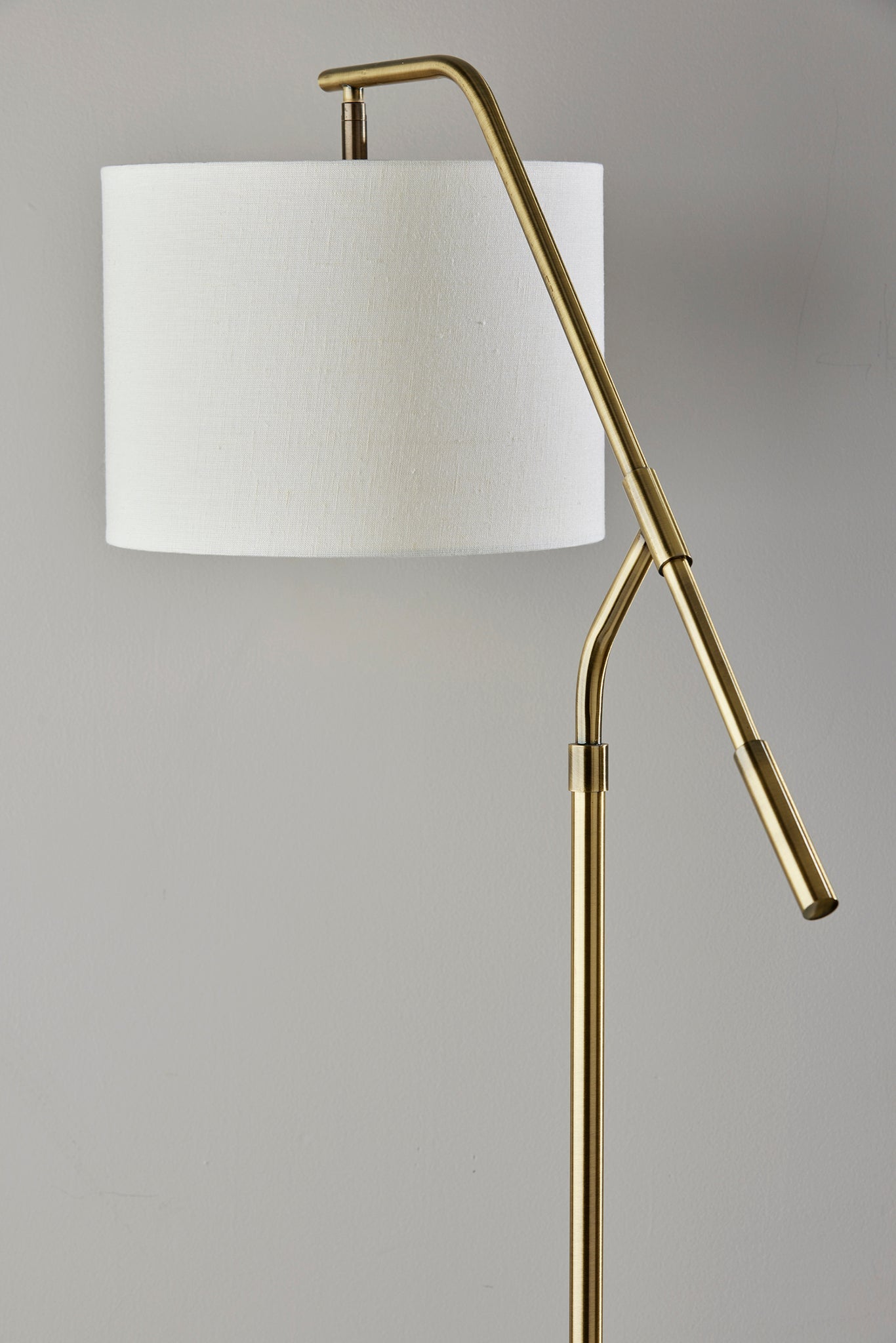 Milo Floor Lamp- Antique Brass