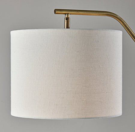 Milo Floor Lamp- Antique Brass
