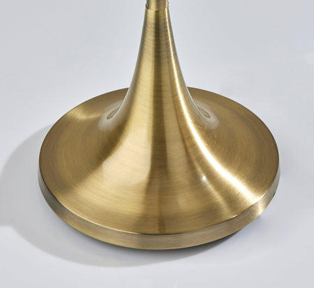 Eli Floor Lamp- Antique Brass