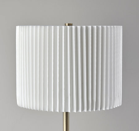 Eli Floor Lamp- Antique Brass