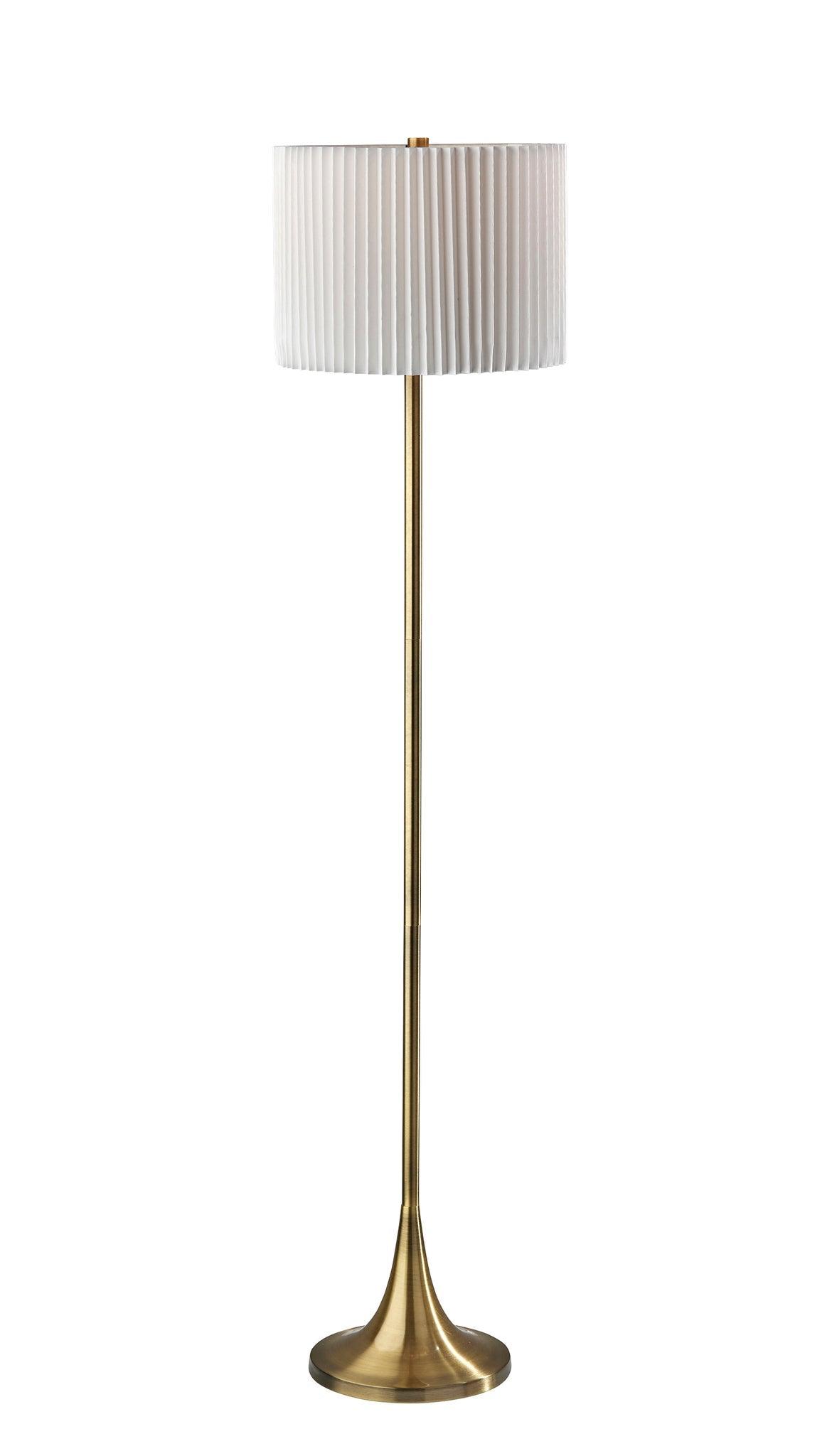 Eli Floor Lamp- Antique Brass