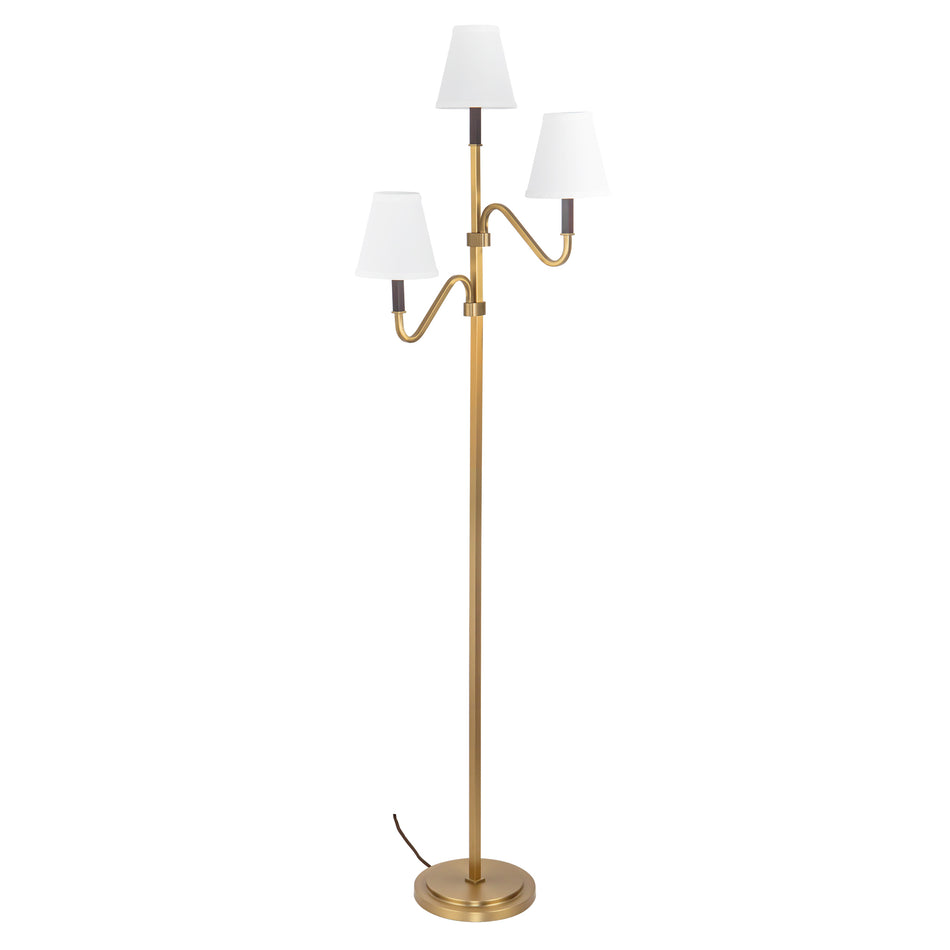 Sloan 68-in Gold Floor Lamp