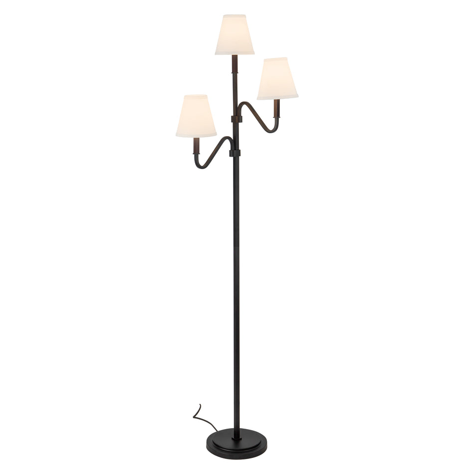 Sloan 68-in Black Floor Lamp