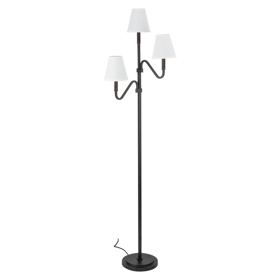 Sloan 68-in Black Floor Lamp