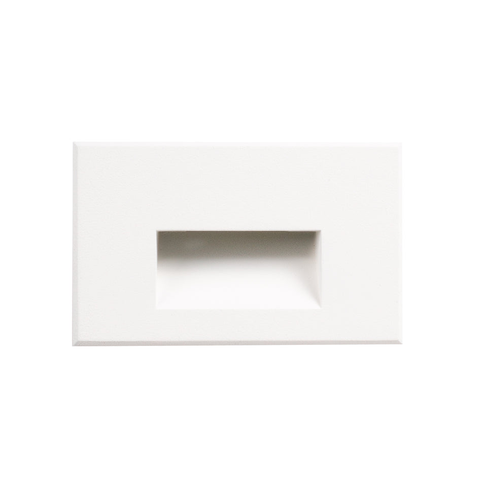 Sonic 3-in White LED Exterior Wall/Step Lights
