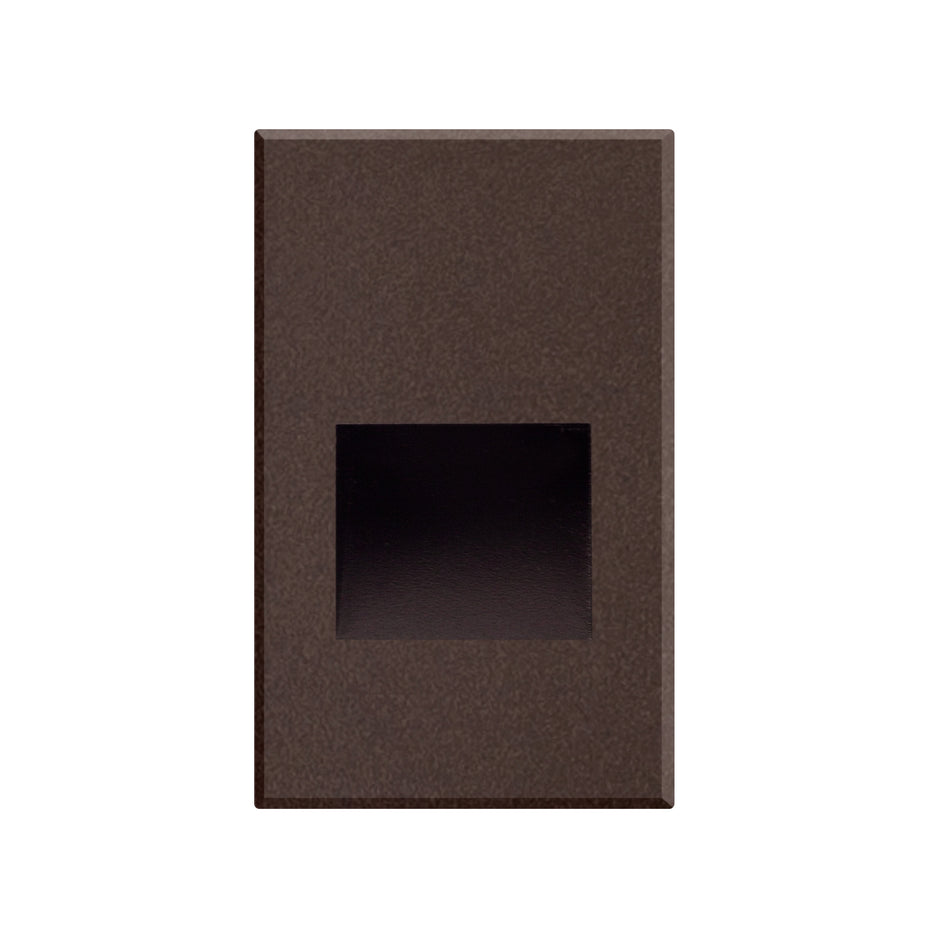 Sonic 5-in Espresso LED Exterior Wall/Step Light