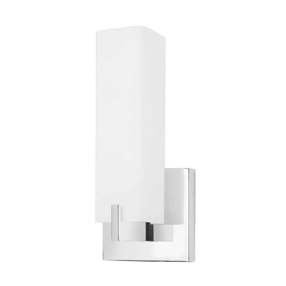 Stratford 12-in Chrome LED Wall Sconce by KUZCO
