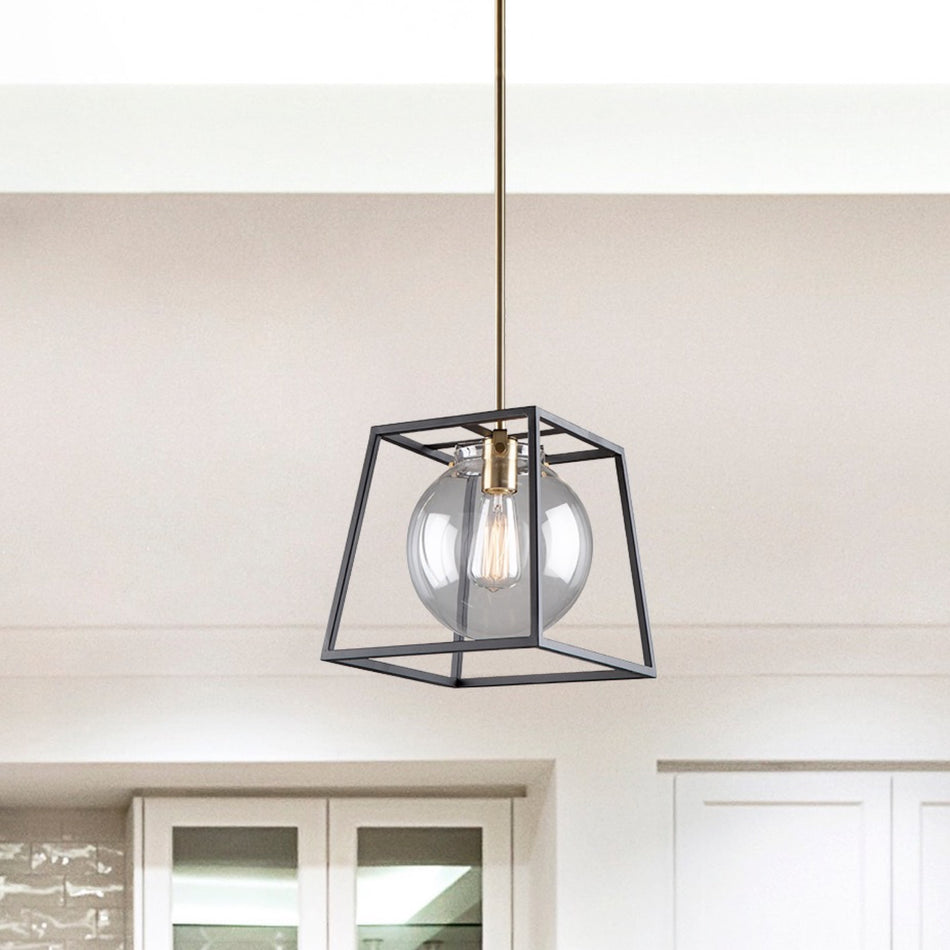 Bridegtown 1 Light Cage Pendant