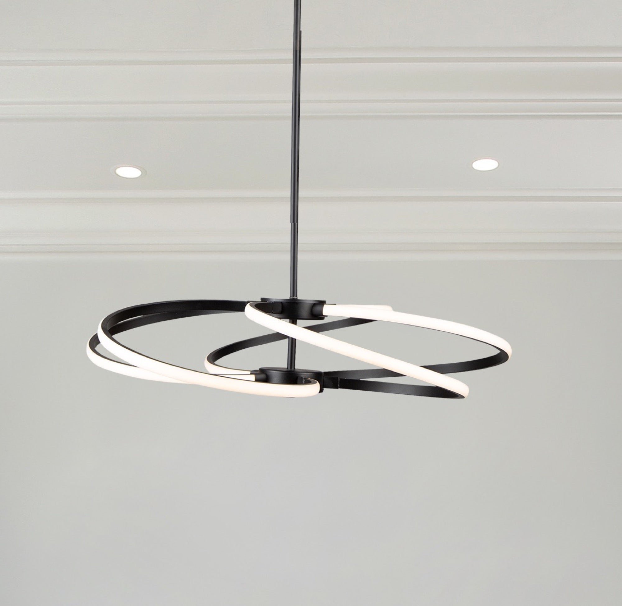 Equinox 30W LED Pendant Black