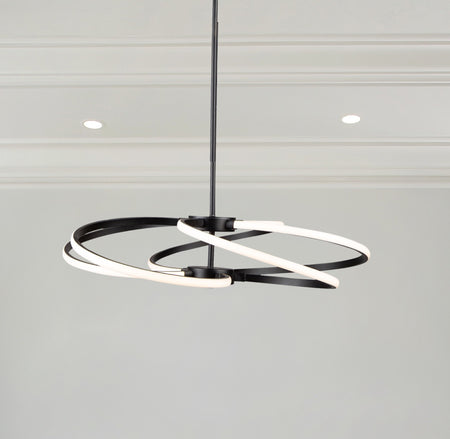 Equinox 30W LED Pendant Black