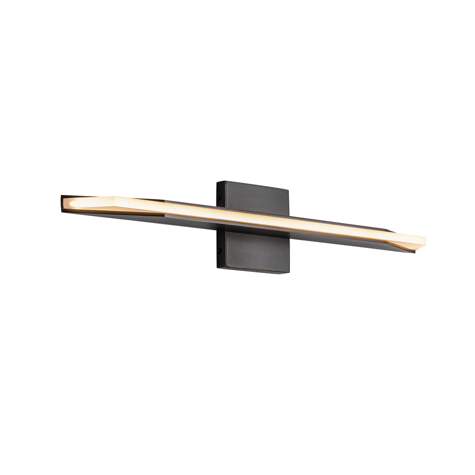 Tachi 25-in Urban Bronze LED Vanity Light by KUZCO