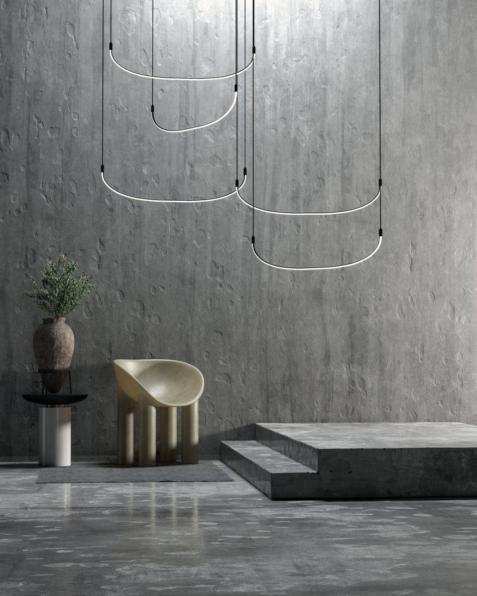 Talis 70-in Black LED Multi Pendant by KUZCO