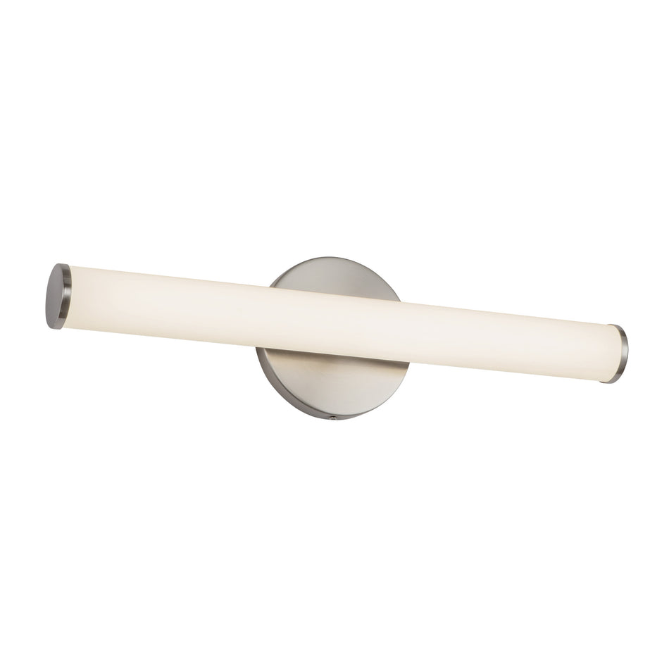 Tectra 18-in Silver dimmable LED Wall Sconce