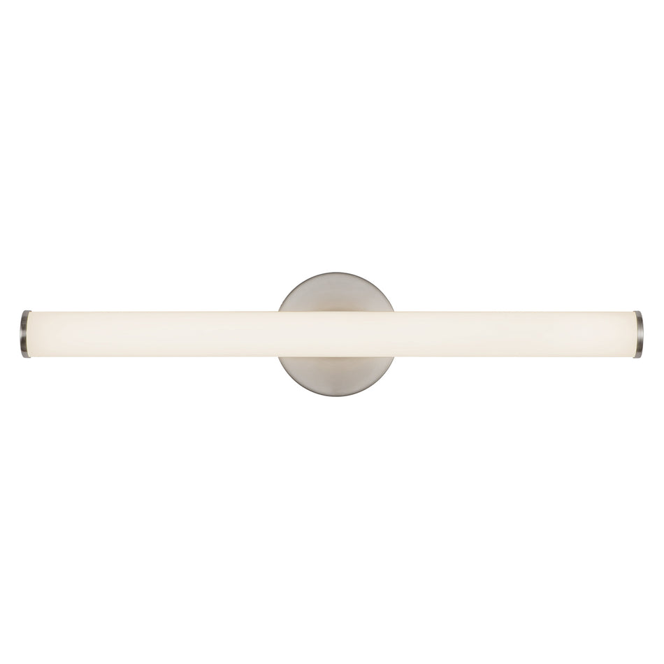 Tectra 24-in Silver dimmable LED Wall Sconce