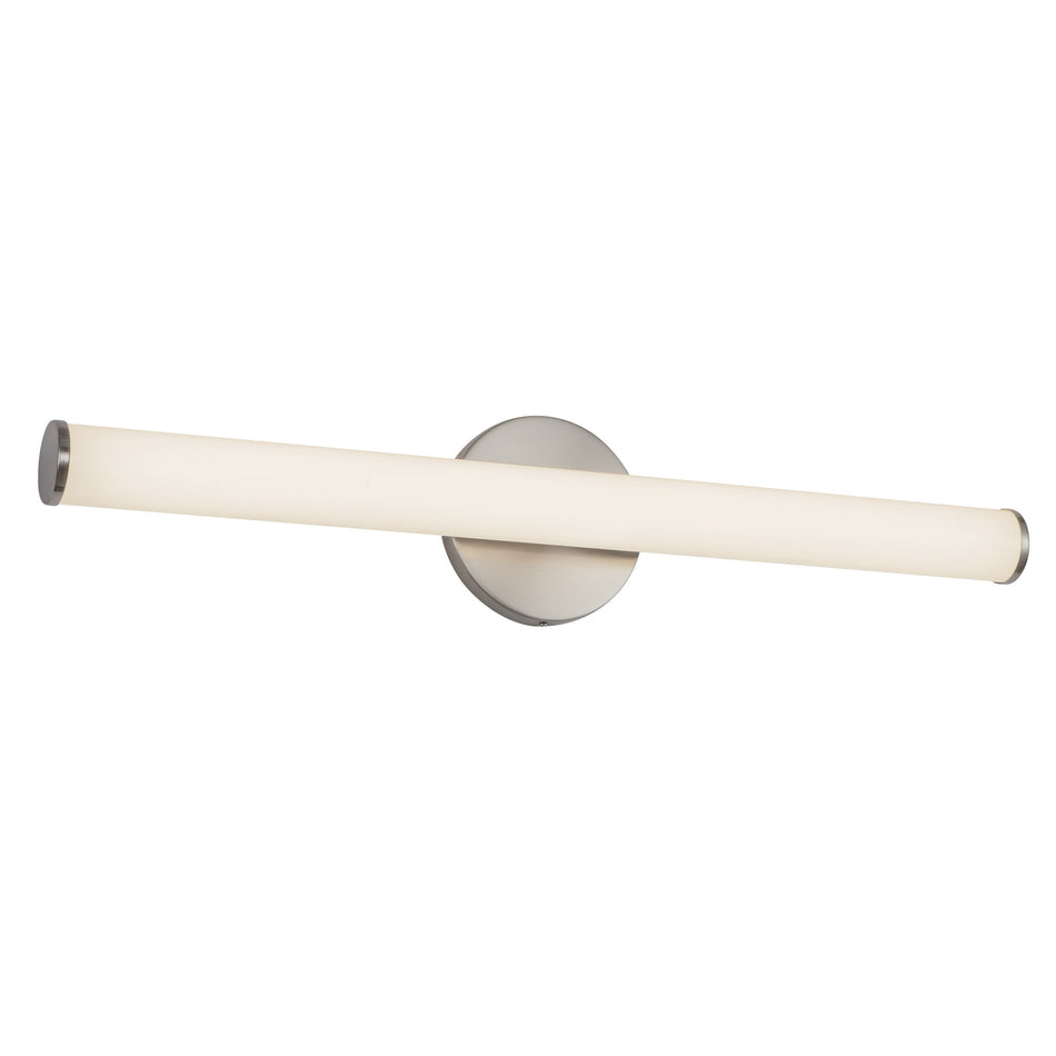 Tectra 24-in Silver dimmable LED Wall Sconce