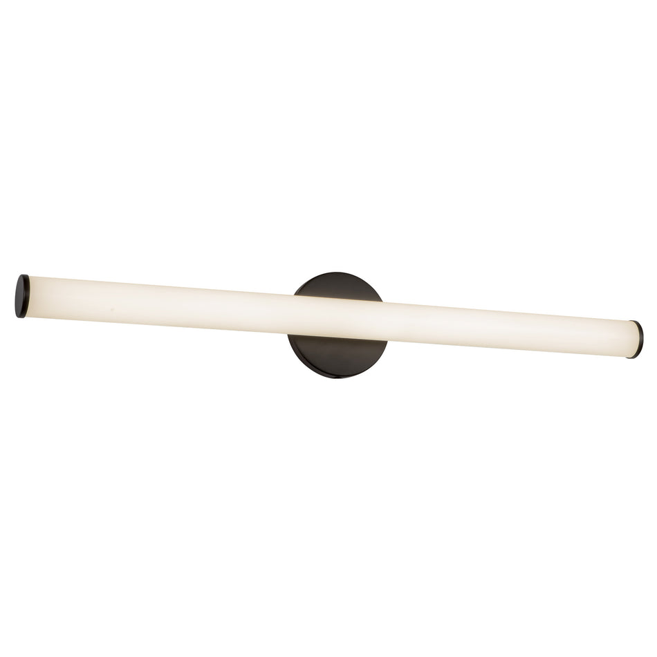 Tectra 30-in Black dimmable LED Wall Sconce