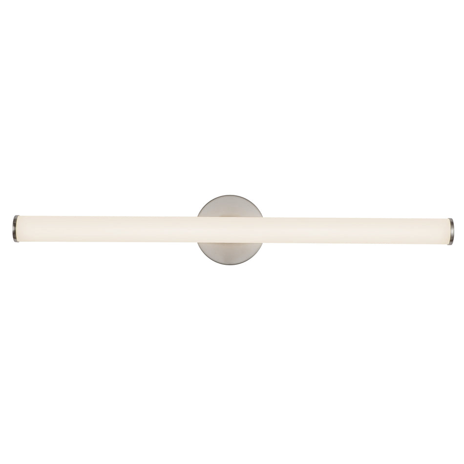 Tectra 30-in Silver dimmable LED Wall Sconce