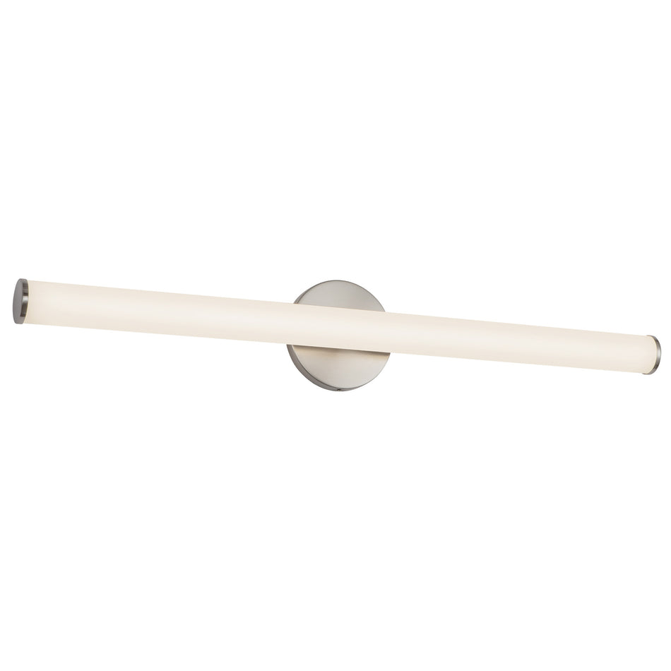 Tectra 30-in Silver dimmable LED Wall Sconce