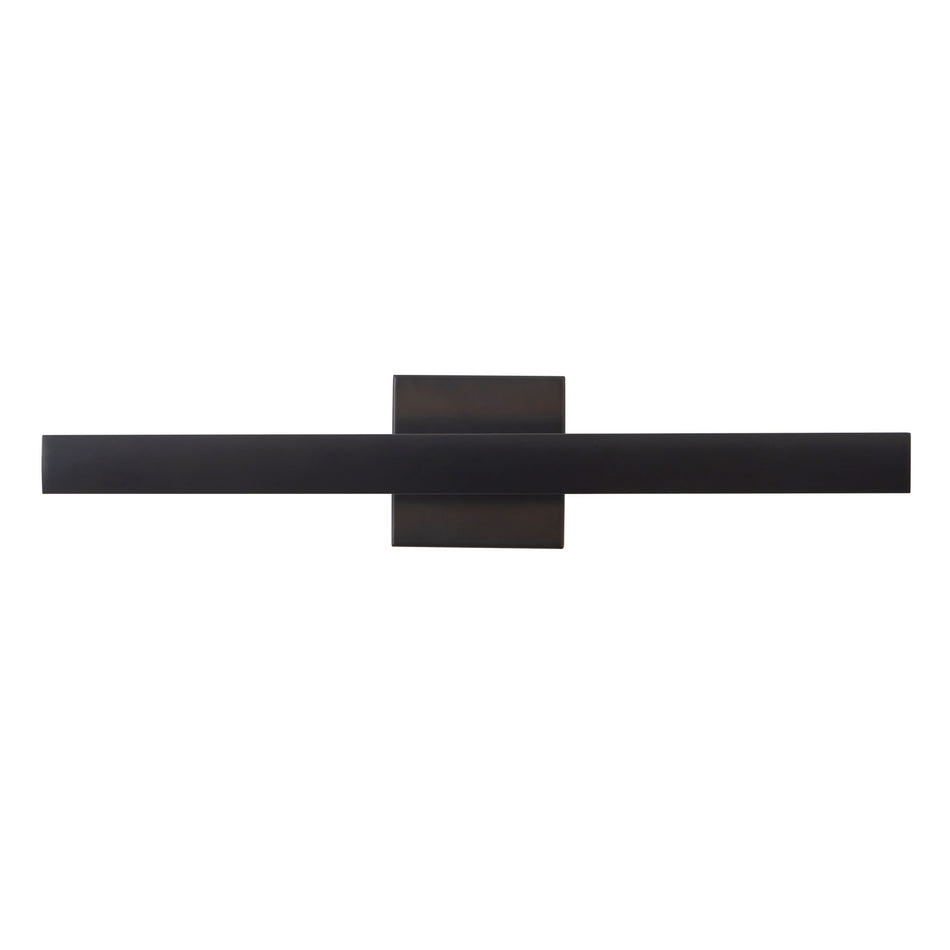 Tila 23-in Black dimmable LED Bathroom Vanity Light