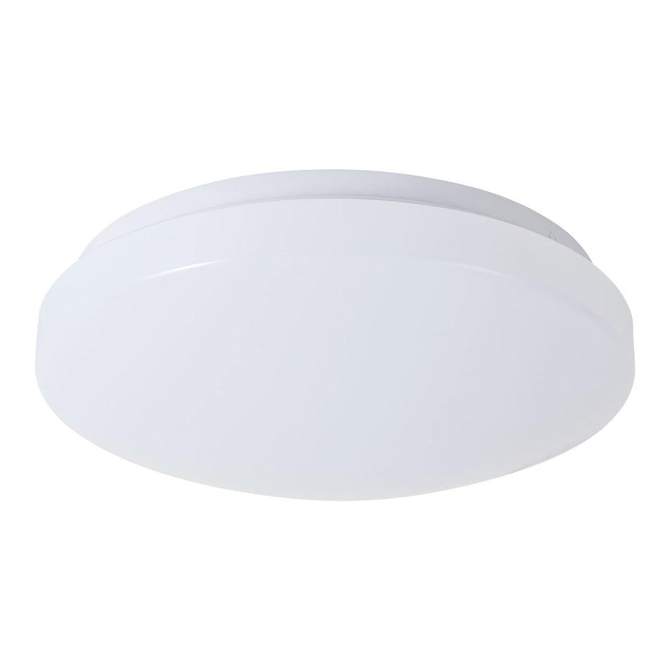 Tio 11-in Acrylic White dimmable LED Flush Mount