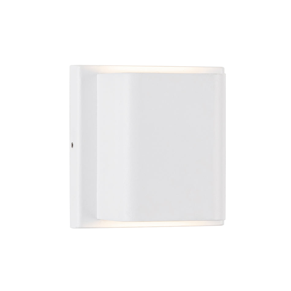 Tolan 4-in White LED All terior Wall by KUZCO