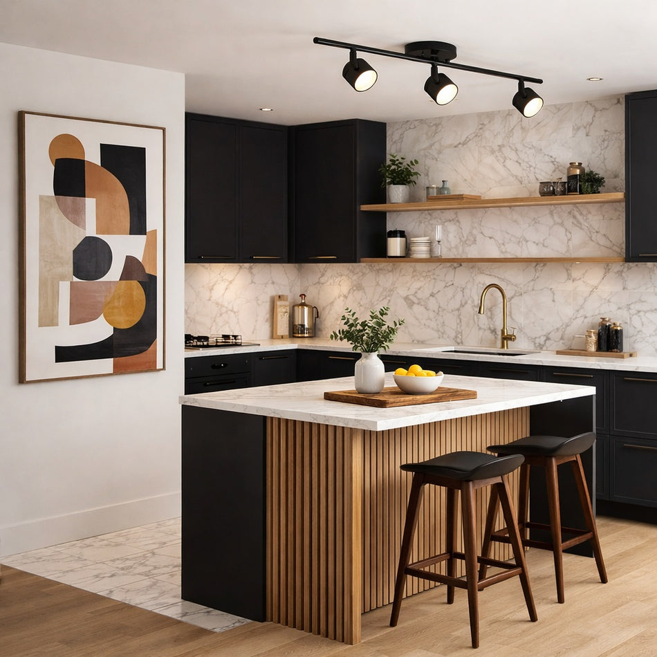 Lyra family 22" Modern LED track fixture by Kuzco