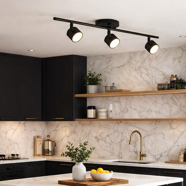 Lyra family 22" Modern LED track fixture by Kuzco