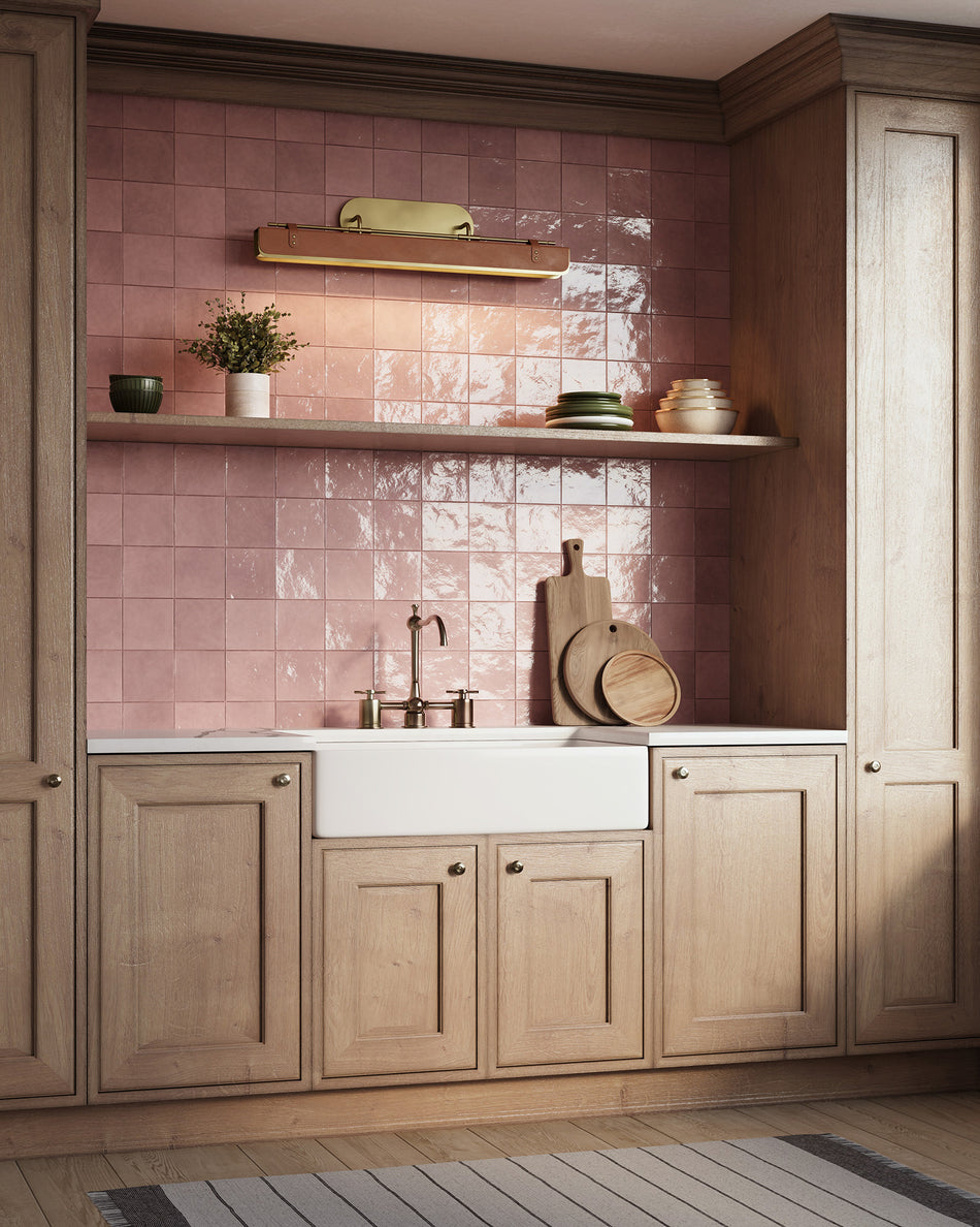 Valise 32-in Vintage Brass/Cognac Leather LED Wall/Vanity by ALORA