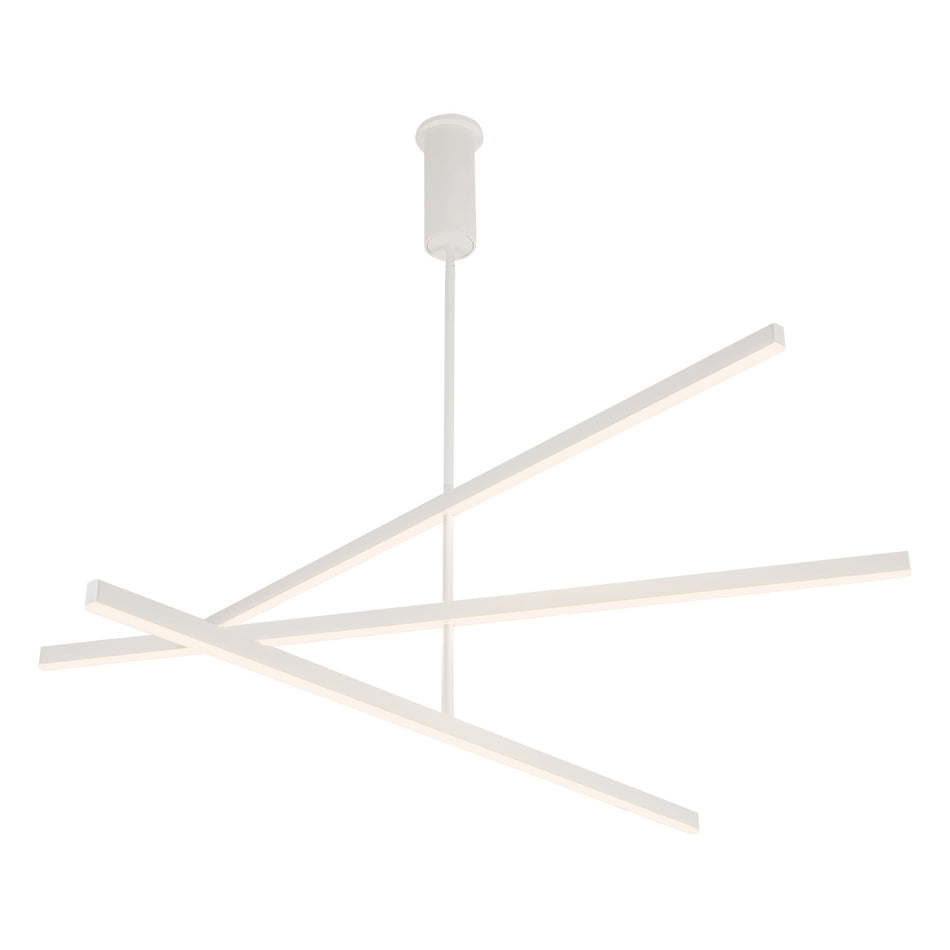 Vega 56-in White LED Chandeliers