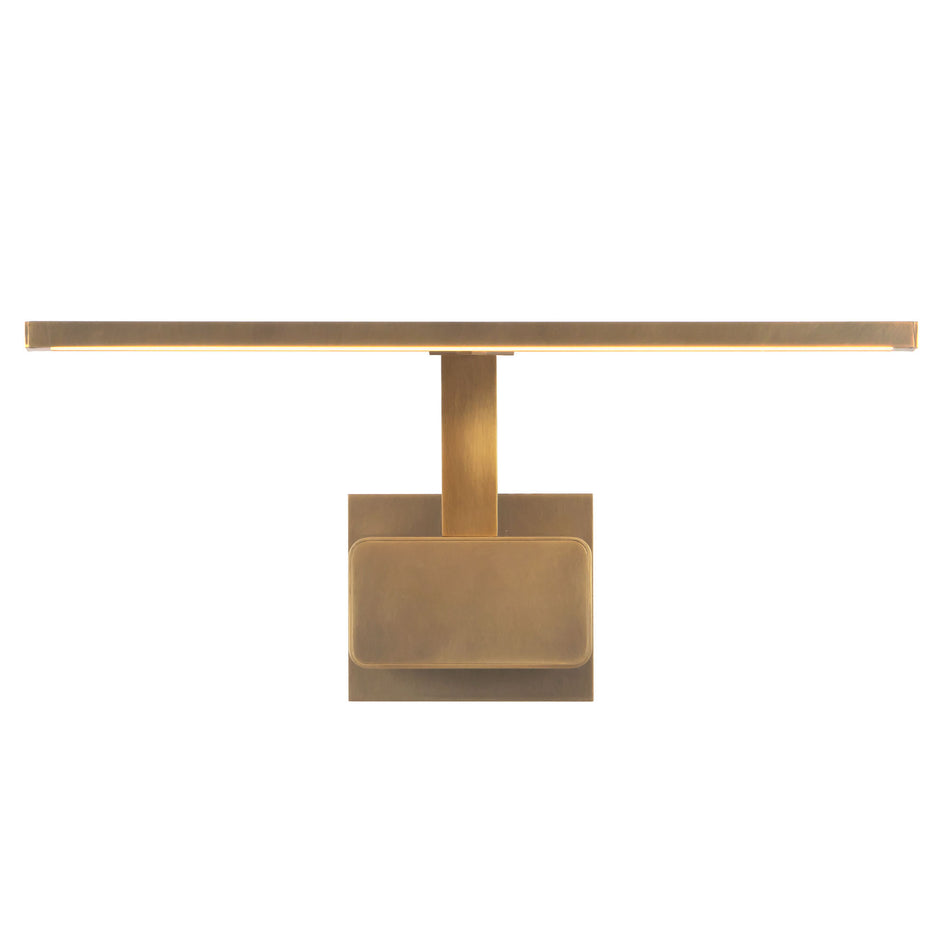 Vega Minor Picture 17-in Brass dimmable LED Picture Light