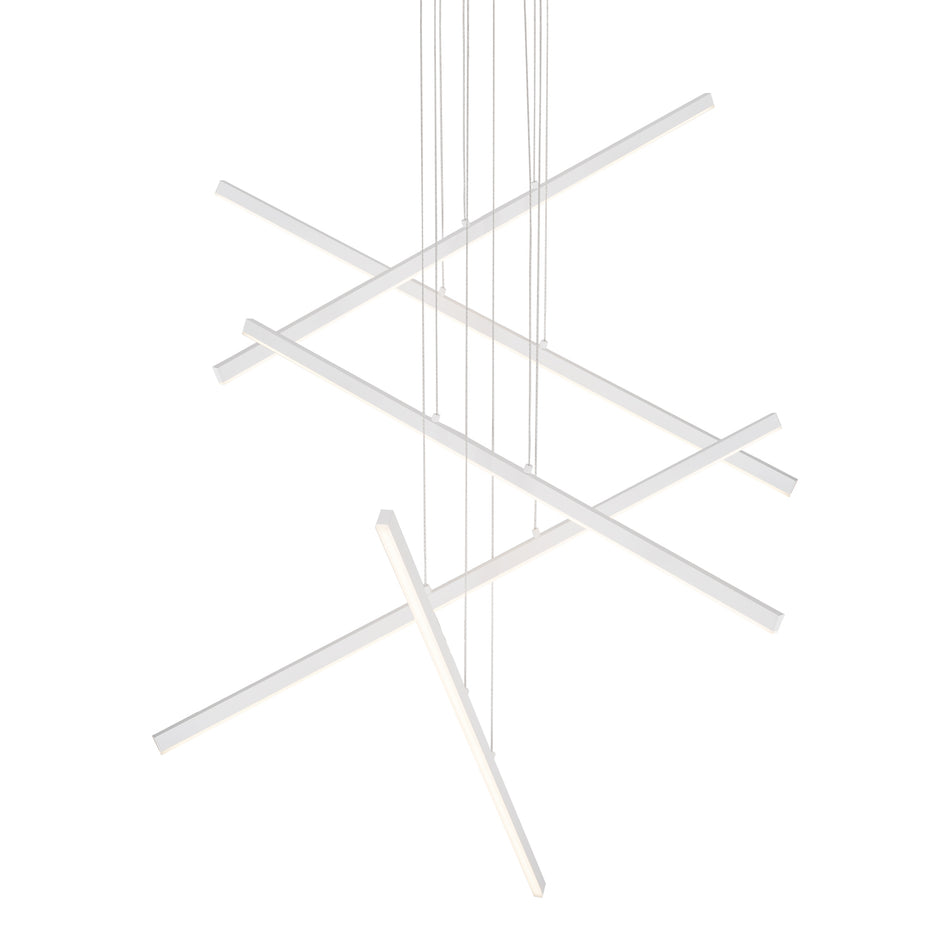 Vega 45-in White LED Multi Pendant
