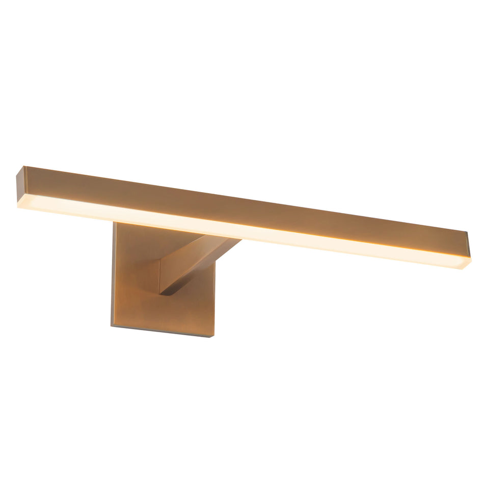 Vega 19-in Brass dimmable LED Picture Light