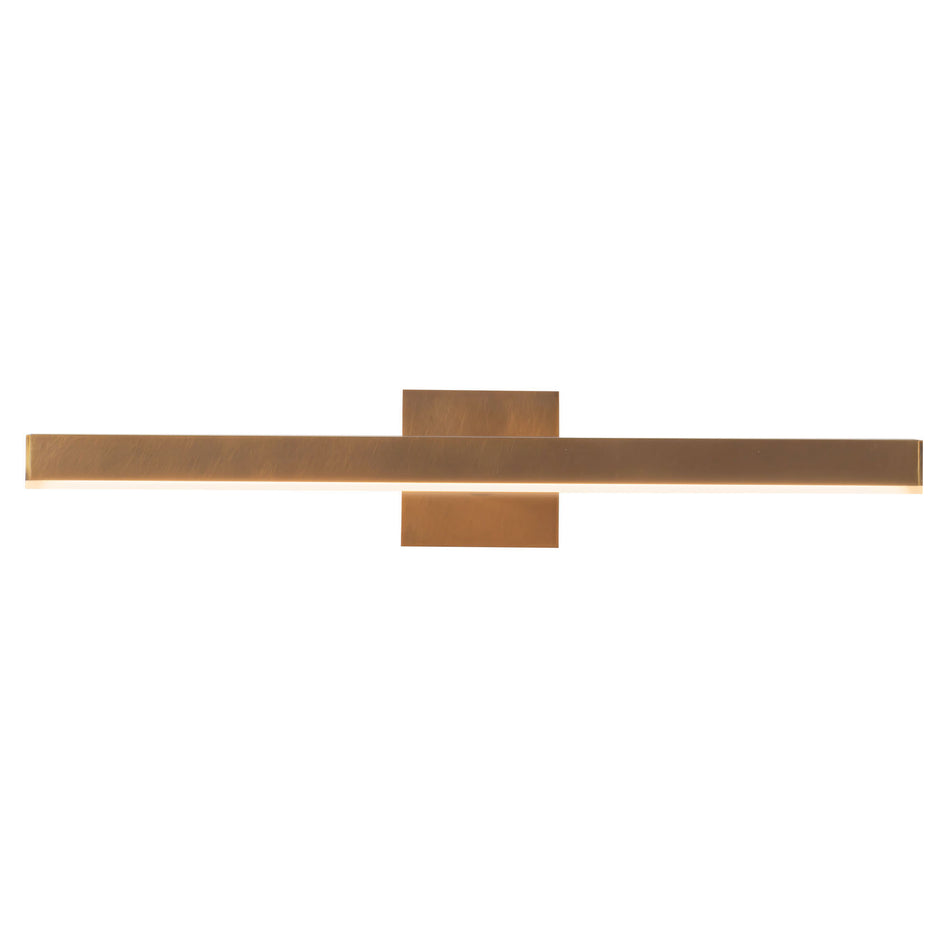 Vega 22-in Brass dimmable LED Picture Light