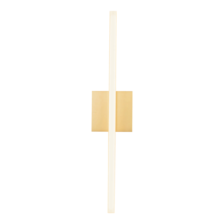 Vega 24-in Brushed Gold LED Wall Sconce