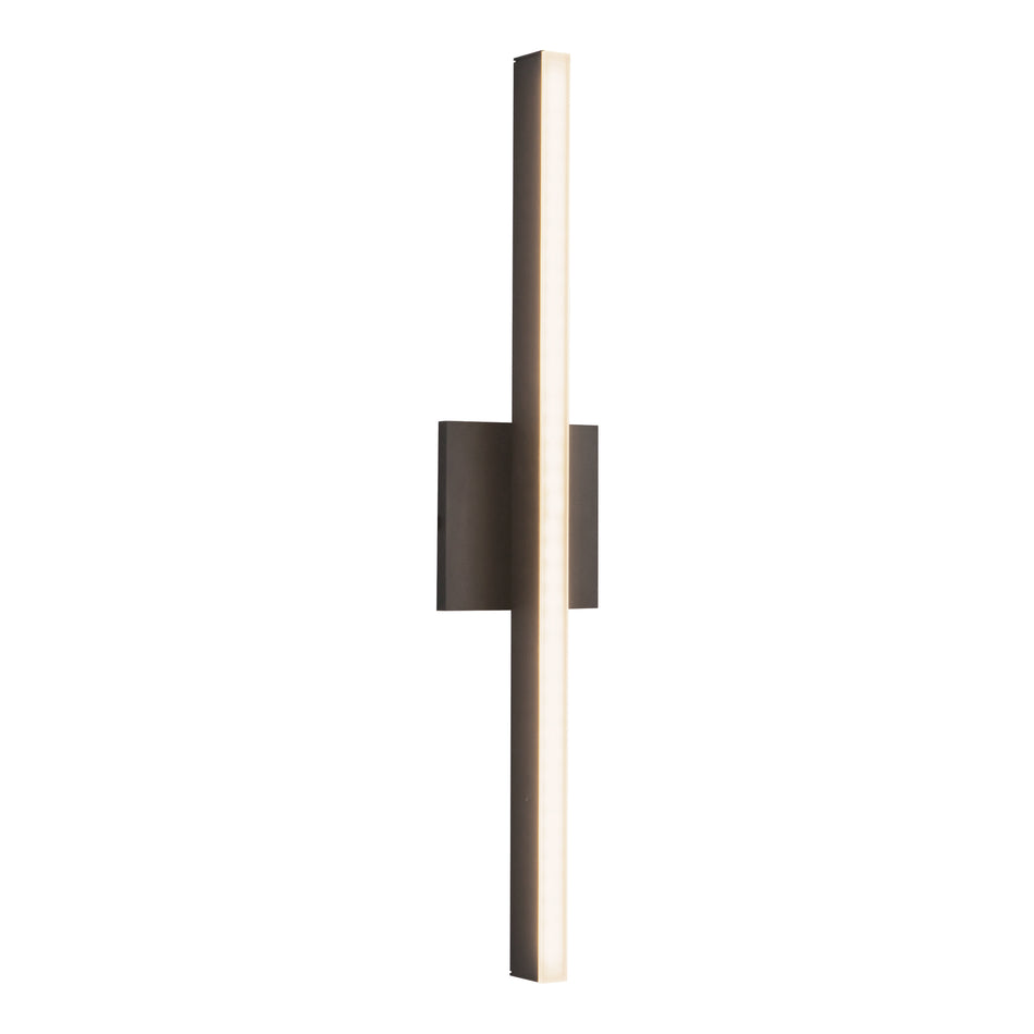 Vega 24-in Black LED Wall Sconce