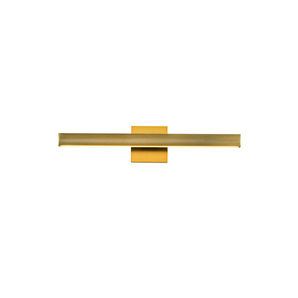 Vera 23-in Brushed Gold LED Vanity by KUZCO