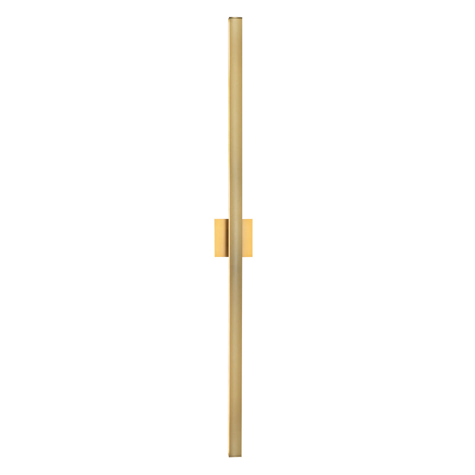 Vera 52-in Brushed Gold LED Vanity Light by KUZCO