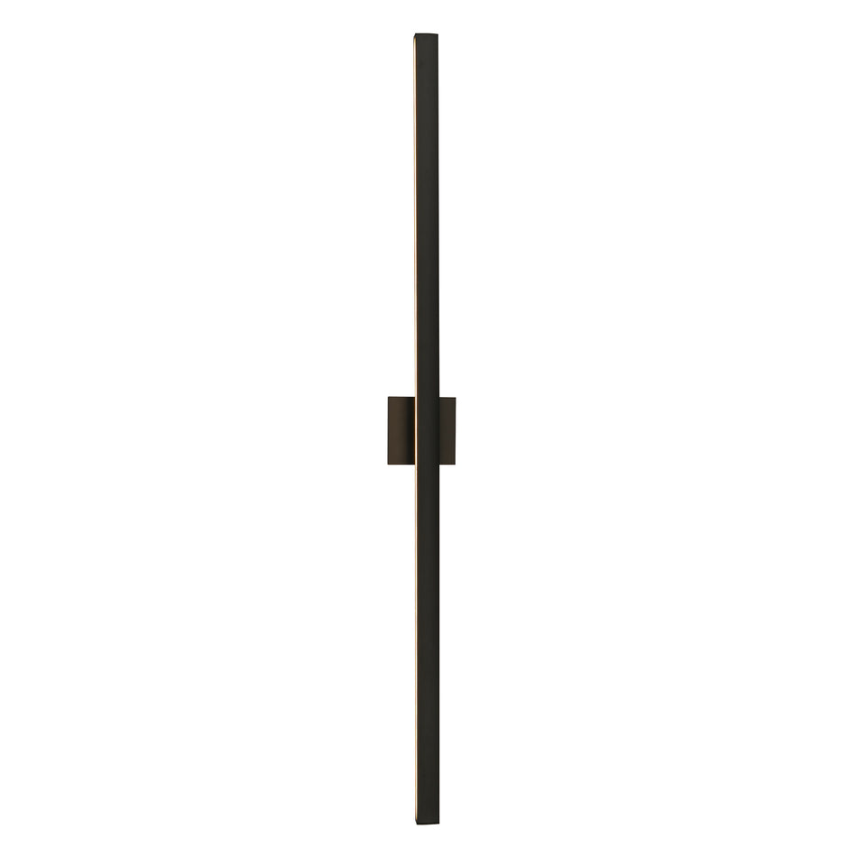 Vera 52-in Black LED Vanity Light by KUZCO