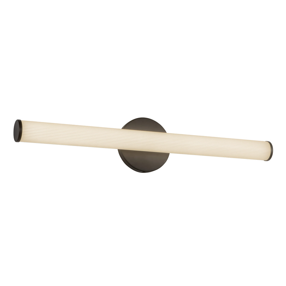 Vire 24-in Black dimmable LED Wall Sconce