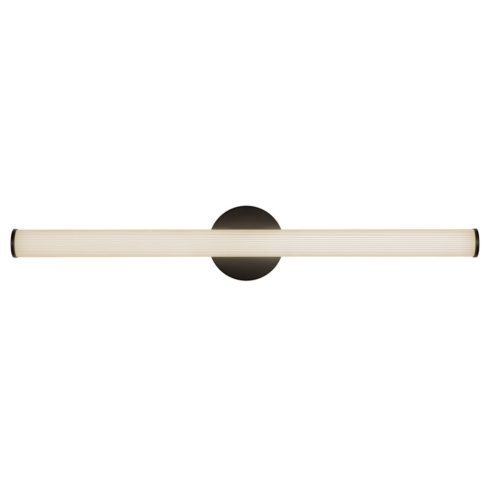 Vire 30-in Black dimmable LED Wall Sconce