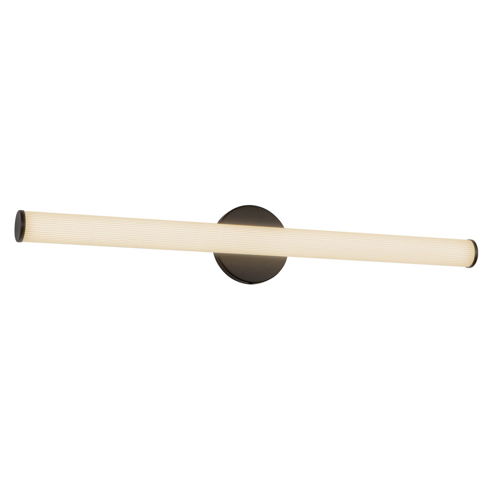 Vire 30-in Black dimmable LED Wall Sconce