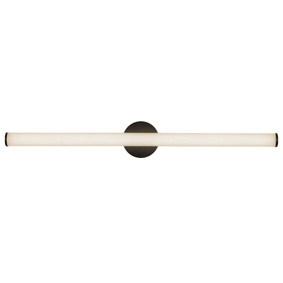 Vire 36-in Black dimmable LED Wall Sconce