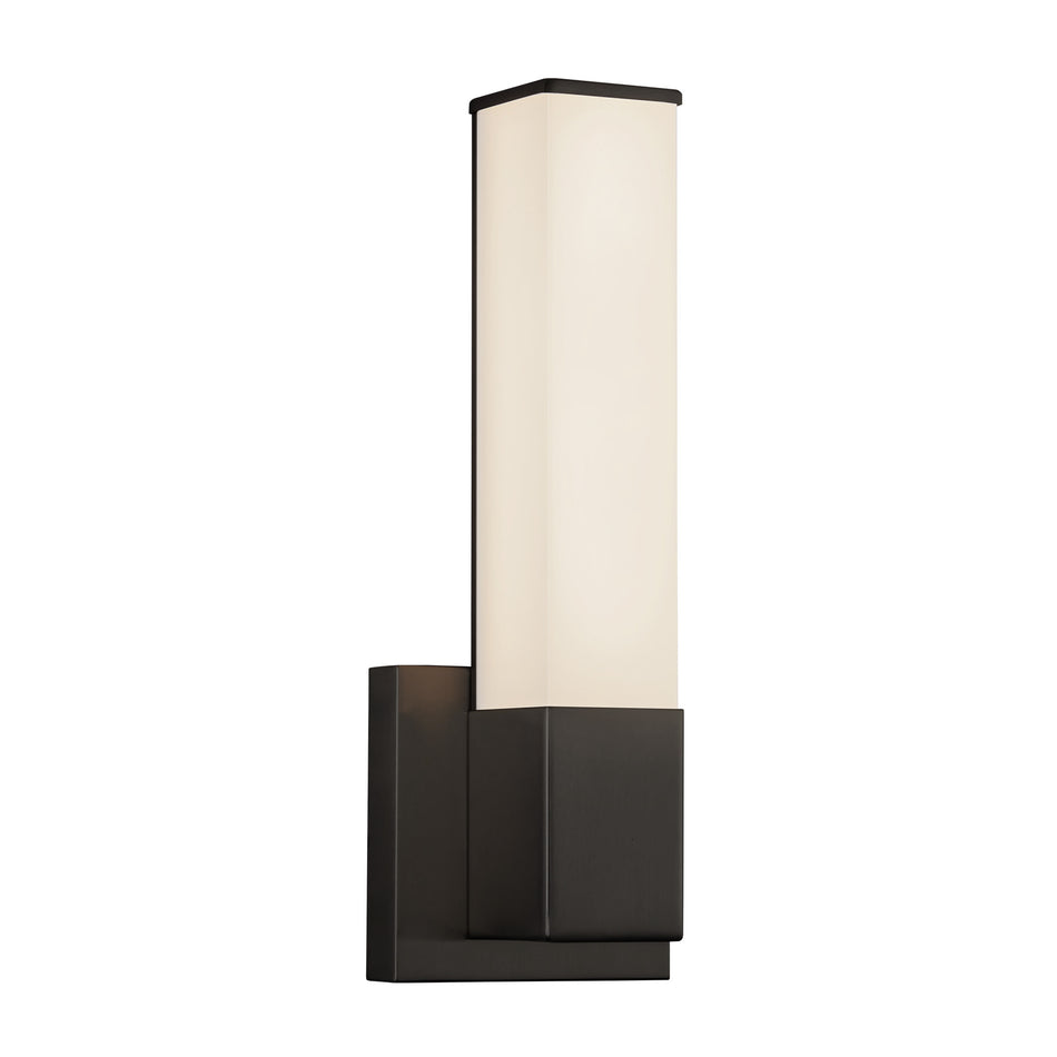 Vivi 14-in Black dimmable LED Wall Sconce