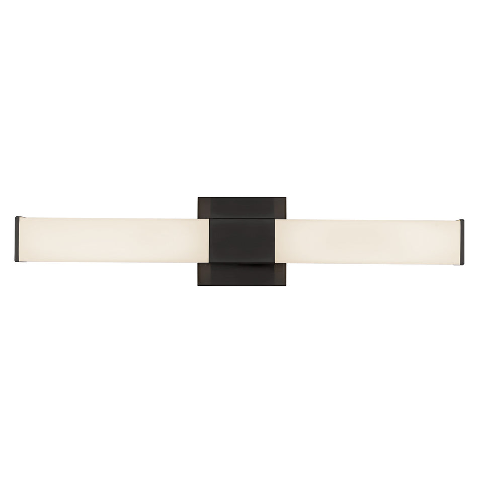 Vivi 24-in Black dimmable LED Wall Sconce