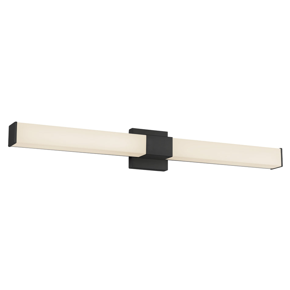 Vivi 36-in Black dimmable LED Wall Sconce