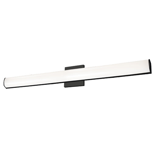 Longitude 36-in Black LED Vanity by KUZCO