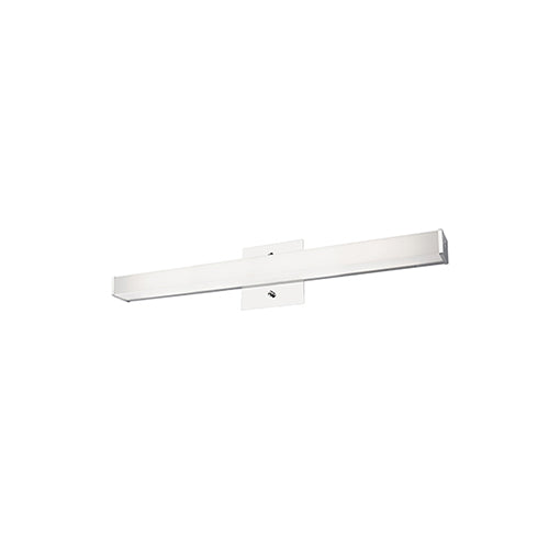 Jane-Slim 24-in Chrome LED Vanity by KUZCO