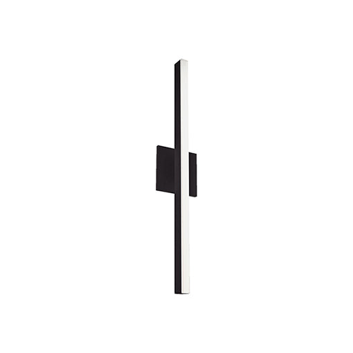 Vega 24-in Black LED Wall Sconce by KUZCO