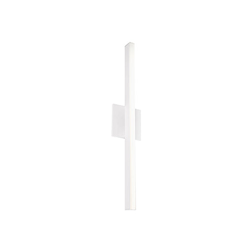 Vega 24-in White LED Wall Sconce by KUZCO