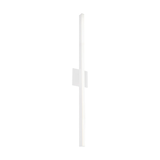 Vega 36-in White LED Wall Sconce by KUZCO